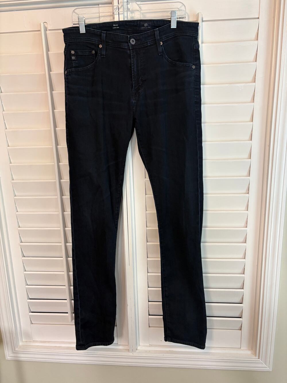 AG Adriano Goldschmied Tellis Modern Slim Jeans Mens Size 33